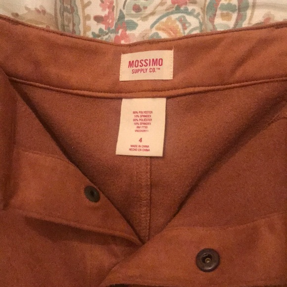 suede brown skirt - Picture 4 of 4
